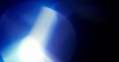 Blue Light Leaks on Black Background. Overlay. Transition. Video Color Filters Stock Footage 121511568