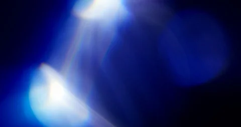 Blue Light Leaks on Black Background. Overlay. Transition. Video Color Filters Stock Footage 121511613