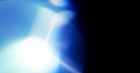 Blue Light Leaks on Black Background. Overlay. Transition. Video Color Filters Stock Footage 121511699
