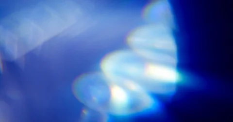 Blue Light Leaks on Black Background. Overlay. Transition. Video Color Filters Stock Footage 121511893