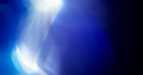 Blue Light Leaks on Black Background. Overlay. Transition. Video Color Filters Stock Footage 121512025
