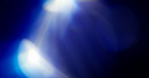 Blue Light Leaks on Black Background. Overlay. Transition. Video Color Filters Stock Footage 121512144