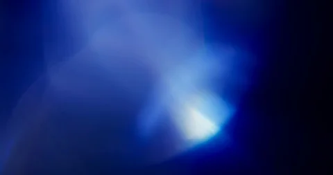 Blue Light Leaks on Black Background. Overlay. Transition. Video Color Filters Stock Footage 121512214