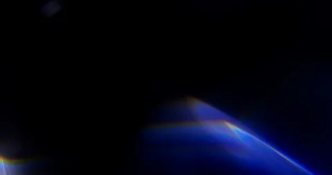 Blue Light Leaks on Black Background. Overlay. Transition. Video Color Filters Stock Footage 121512568