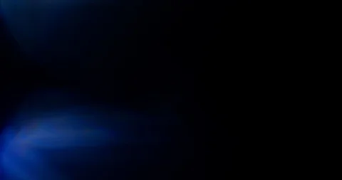 Blue Light Leaks on Black Background. Overlay. Transition. Video Color Filters Stock Footage 121512667