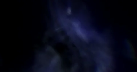 Blue Light Leaks on Black Background. Overlay. Transition. Video Color Filters Stock Footage 138643176