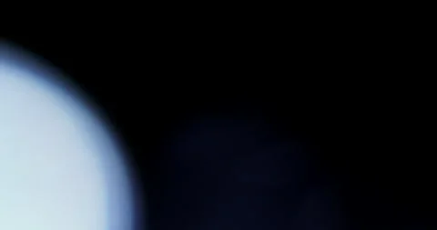 Blue Light Leaks on Black Background. Overlay. Transition. Video Color Filters Stock Footage 138643459