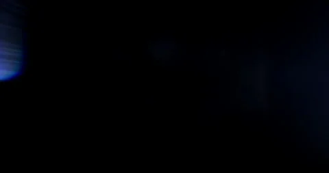 Blue Light Leaks on Black Background. Overlay. Transition. Video Color Filters Stock Footage 138643913