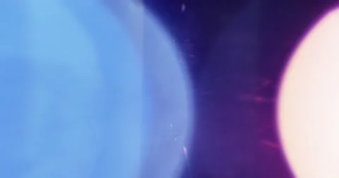 Blue Light Leaks on Black Background. Overlay. Transition. Video Color Filters Stock Footage 138644392