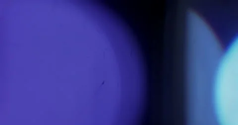 Blue Light Leaks on Black Background. Overlay. Transition. Video Color Filters Stock Footage 138644752