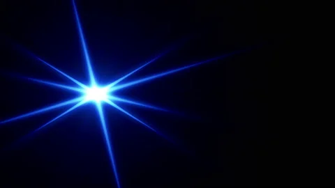 Blue light with light streaks elements Stock Footage 130732429