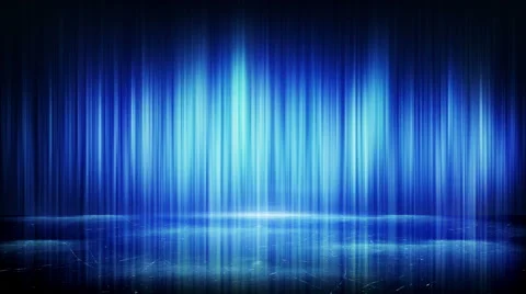 Blue light lines and reflection loop background 4k (4096x2304) Stock Footage 55821019