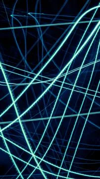 Blue light lines over black background. textura Foto stock
