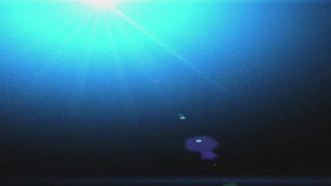 Blue light moving from left to right in the dark 스톡 동영상 320140186