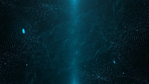 Blue Light Particle Looped Background 02 스톡 동영상 107686331