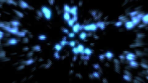 Blue light pattern on black background versatile design element Stockbeeldmateriaal 317144660