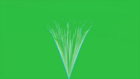 Blue Light Rays Burst Fountain on Green Screen Loop 库存影片 339818227