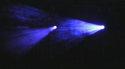 Blue light rays Stock Footage 502520