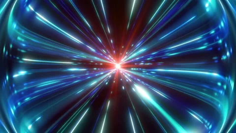 Blue Light Rays Stock Footage 201927947