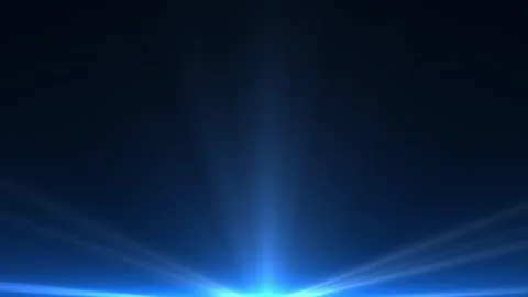 Blue light rays Stock Footage 277464534