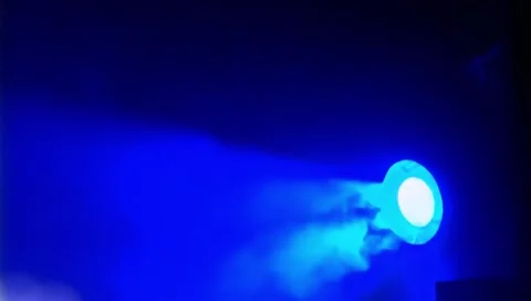 Blue Light Rays Stock Footage 300039280