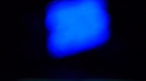 Blue light show (Un-sharp) Blur lights 2 Video stock 46229293