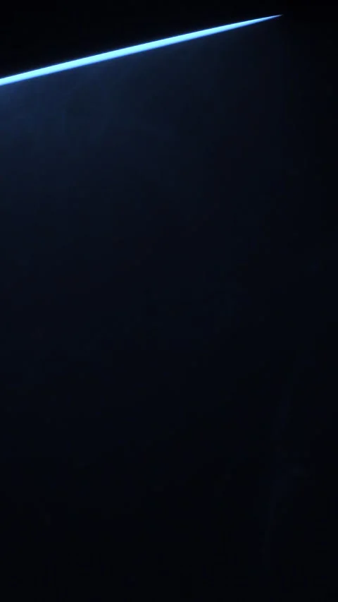 Blue Light Smoke in Dark Environment Stock Footage 335978629