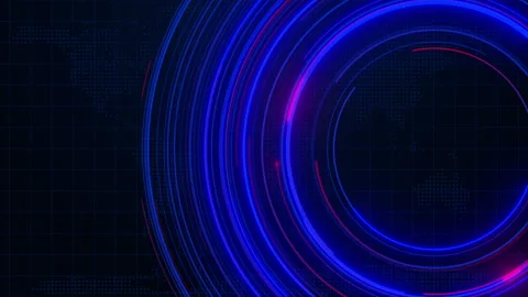 Blue light streak, Futuristic background for 5g or 6g technology wireless Stock Footage 337395095