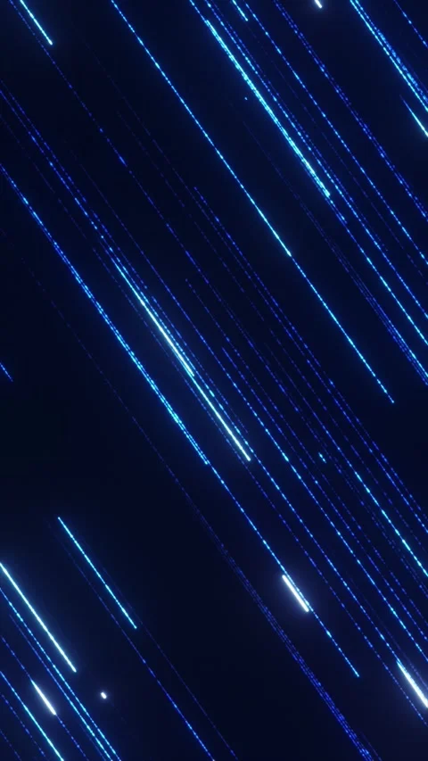 Blue Light Streaks Video stock 310344160