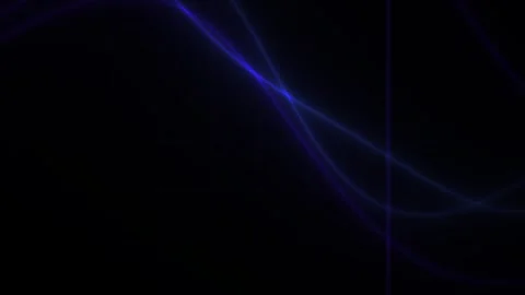 Blue light trails on black background. Stock Footage 339997095
