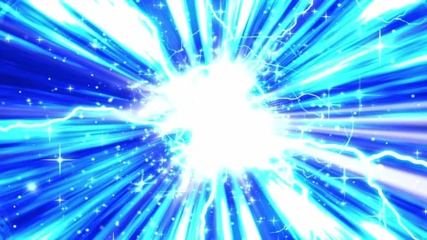 Blue light tunnel background animation Video stock 145863624