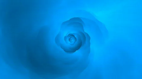 Blue Light Tunnel Stock Footage 536052
