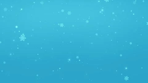 Blue light video animation that glows bokeh particles over a blue background. Stock Footage 259801700