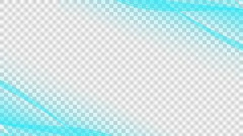 Blue light wave abstract transparent Stock Illustration
