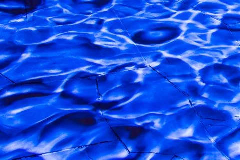 Blue light wave pattern on stone background 스톡 사진