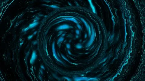 Blue light wormhole vortex Stock Illustration