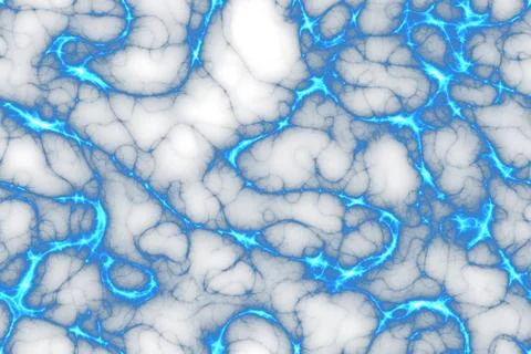 Blue lightning overlay on transparent background. Seamless pattern Stock Photos