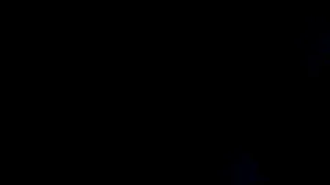 Blue Lightning Strikes in the Sky, view from the Forest Stock Footage 112632967