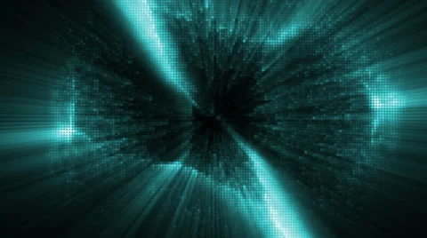 Blue lights abstract Stock Footage 52673769