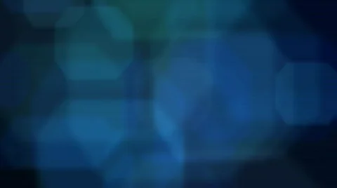Blue Lights With Alpha Matte Stock Footage 776376