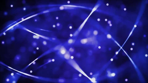 Blue lights and lines motion background  스톡 동영상 238963147