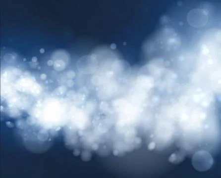 Blue lights background Stock Illustration