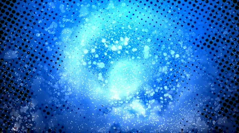 Blue lights background loop Stock Footage 724415