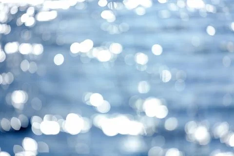 Blue Lights Festive background Stock Photos