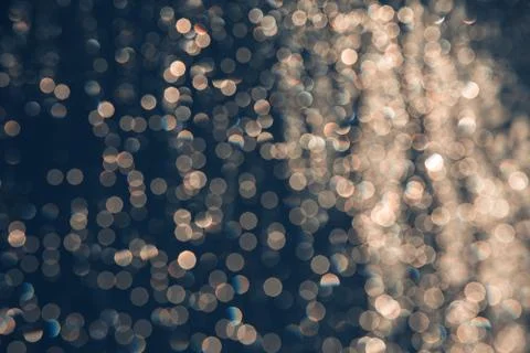 Blue Lights Festive background Stock Photos