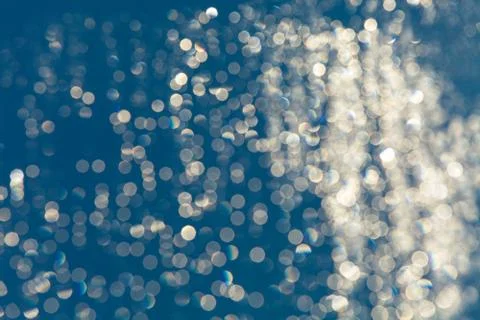 Blue Lights Festive background 스톡 사진