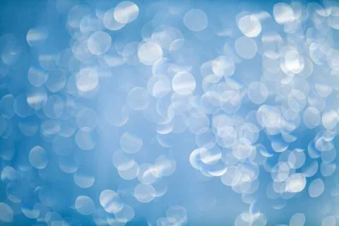 Blue Lights Festive background Stock Photos