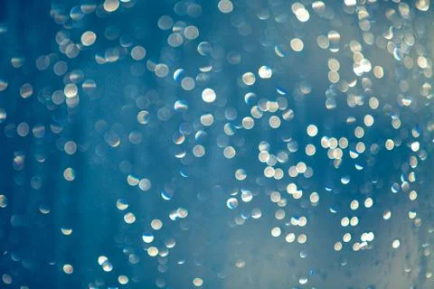 Blue Lights Festive background 스톡 사진