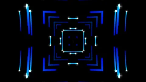 Blue Lights Motion Background Stock Footage 124210114