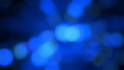 Blue Lights Motion Bokeh Stock Footage 97401423